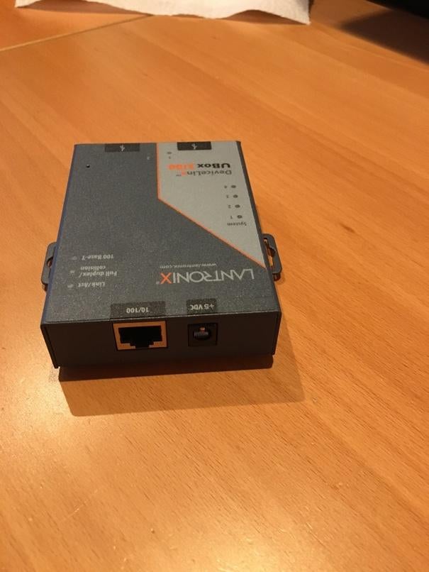 Lantronix UBox2100 USB Device Server (USB via LAN), Ophalen of Verzenden, Zo goed als nieuw