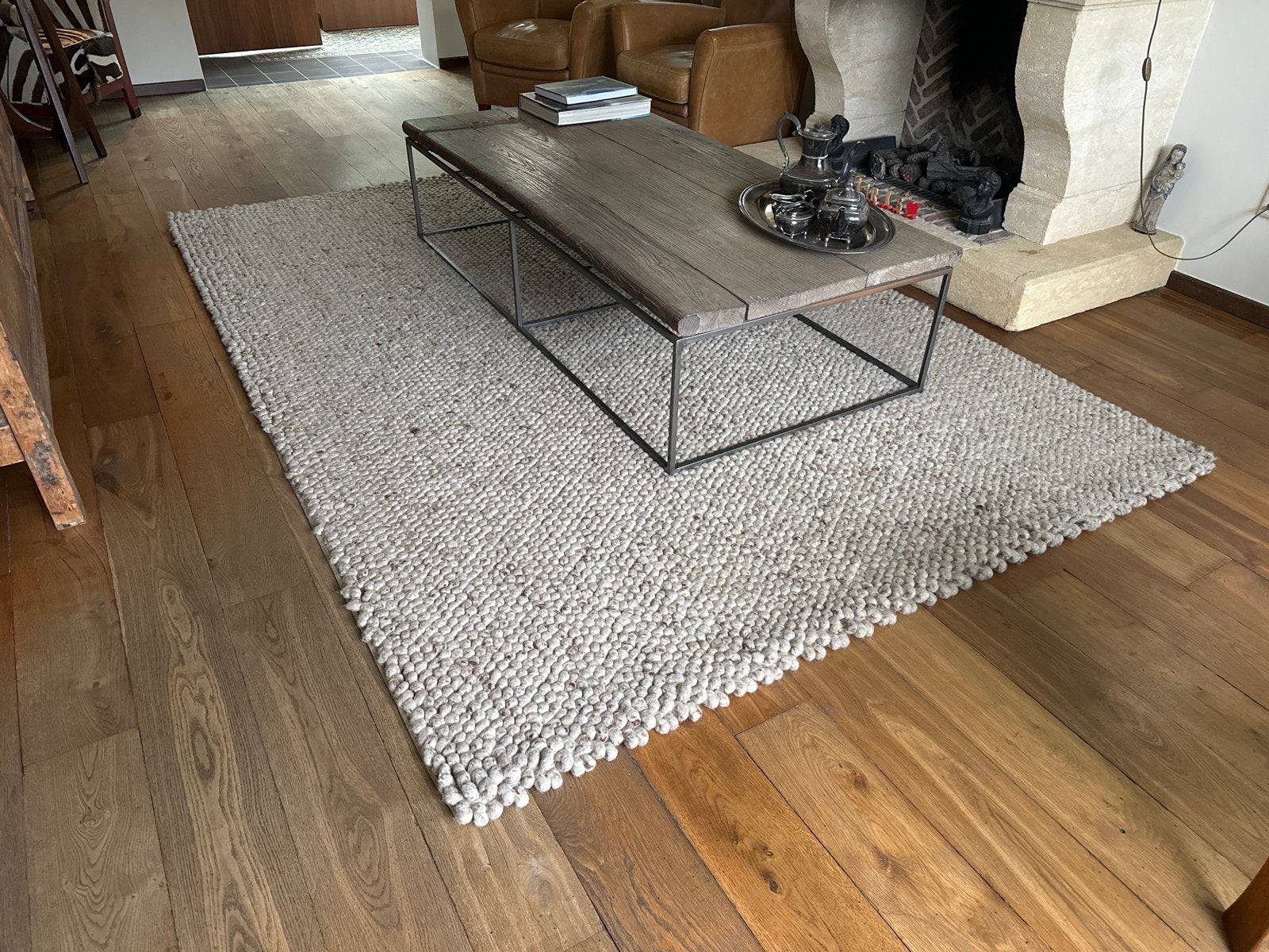 BIC Vloerkleed Wol - 2 x 3 m - Zo goed als nieuw