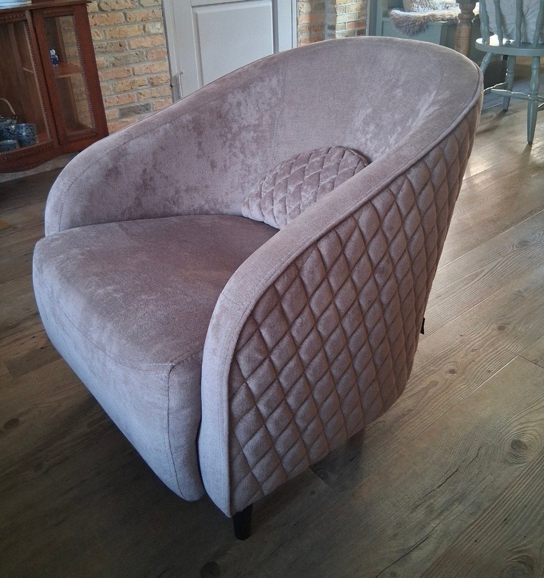 Z.g.a.n Fauteuil. ( beige)., Ophalen, Minder dan 75 cm, Eenpersoons, Minder dan 150 cm
