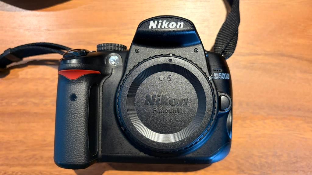 Nikon D5000 body  - 15.444 clicks., Ophalen of Verzenden