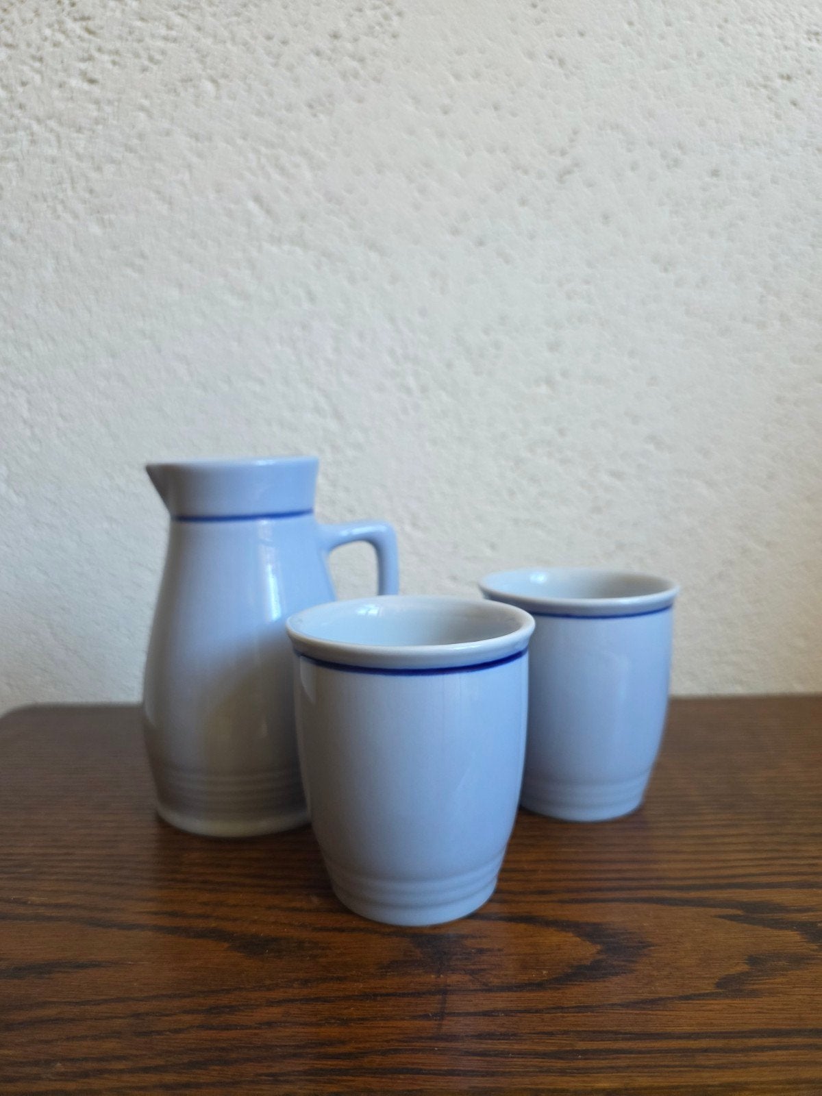 Vintage Lilien Porzellan Austria kan en bekers, Antiek en Kunst, Ophalen of Verzenden