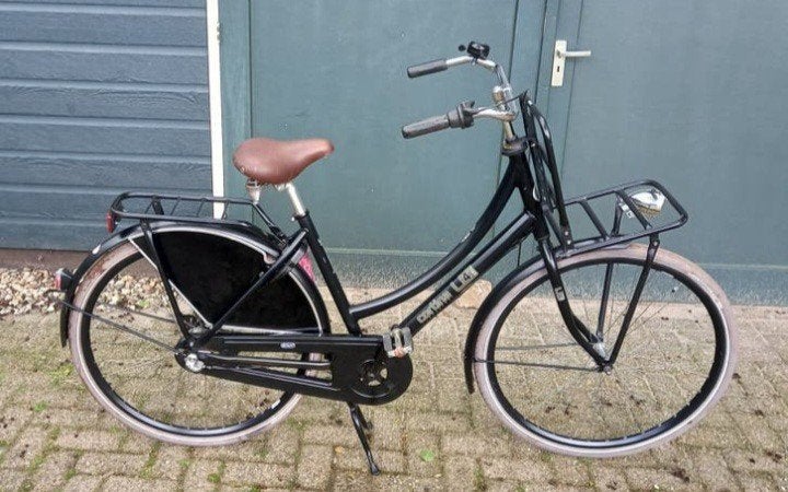 Meisjesfiets 50 cm frame / 28 inch, Ophalen, Gebruikt, 26 inch of meer, Versnellingen