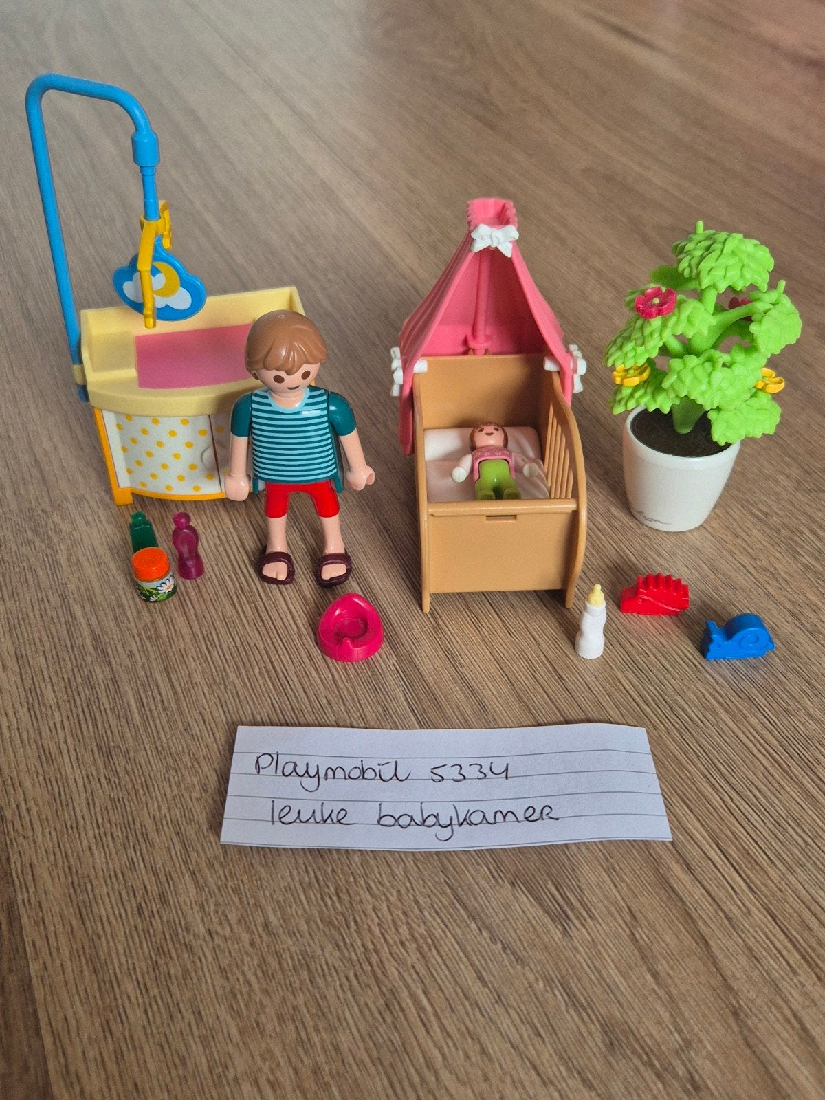 Playmobil 5334 Leuke Babykamer ZGAN, Complete set, Overige typen, Ophalen of Verzenden, Zo goed als nieuw