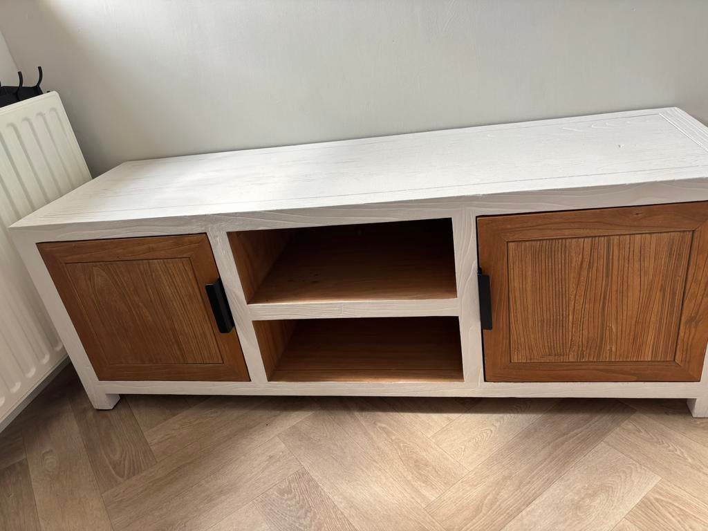 Lage dressoir kast, 100 tot 150 cm, Ophalen of Verzenden, Zo goed als nieuw, Minder dan 100 cm