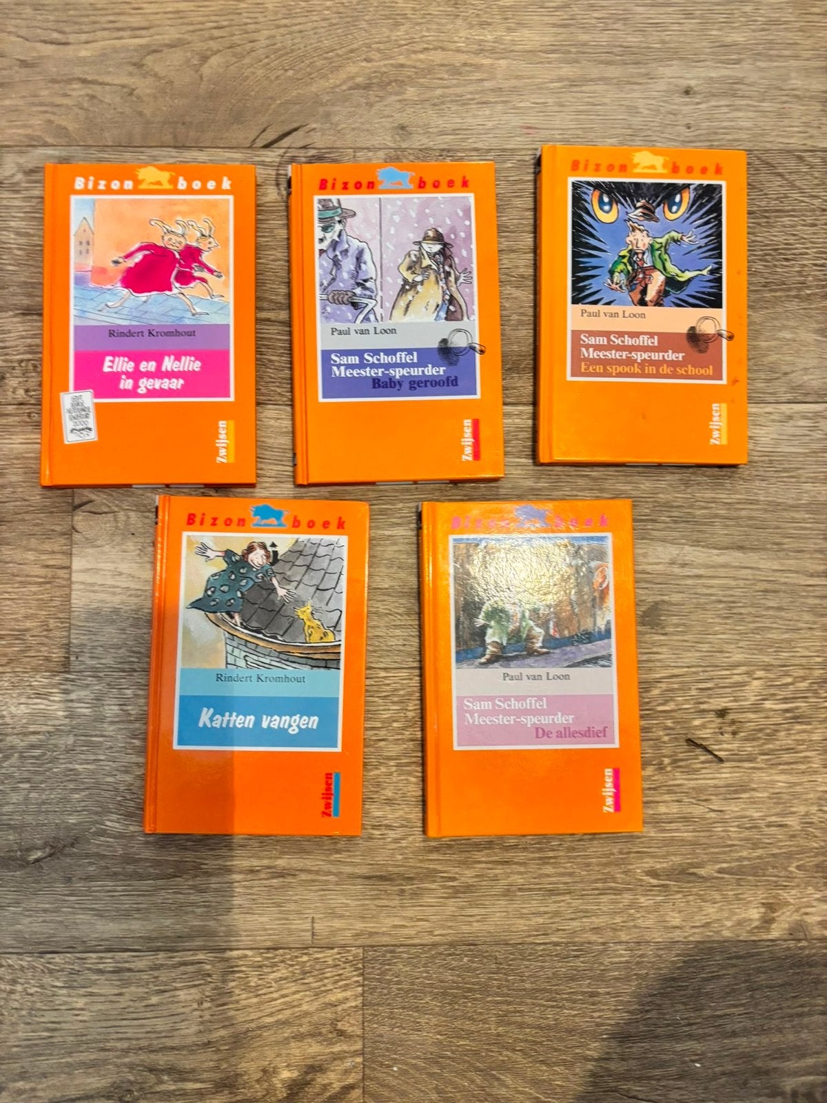 Bizon Boekjes - Rindert Kromhout & Paul van Loon (5 stuks), Boeken, Ophalen of Verzenden, Gelezen, Fictie algemeen