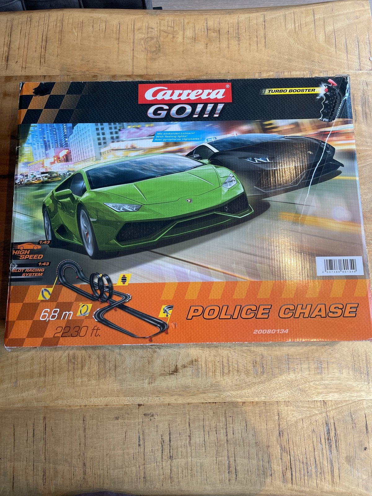 Carrera GO!!! Police Chase Racebaan, Ophalen, Racebaan, Carrera, Nieuw