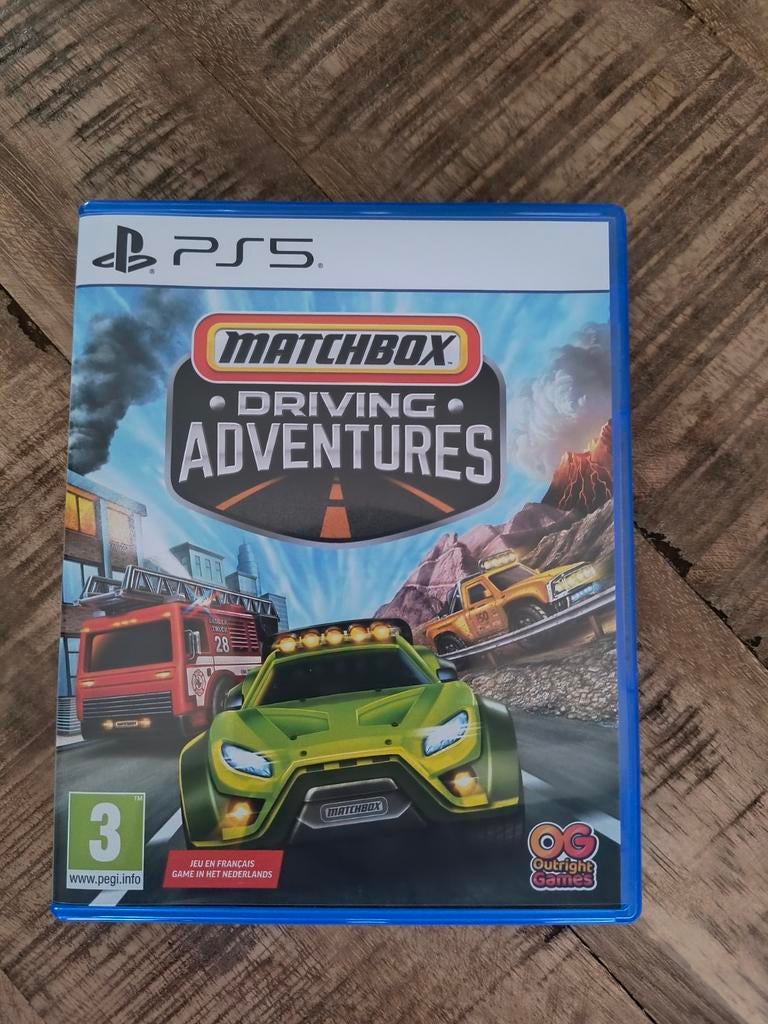 Matchbox Driving Adventures PS5 - Nieuwstaat, 1 speler, Racen en Vliegen, Ophalen of Verzenden, Zo goed als nieuw