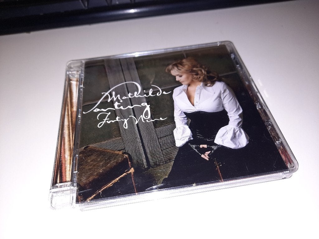 CD GESIGNEERD Mathilde Santing – Forty Nine, Ophalen, Zo goed als nieuw, Gesigneerd