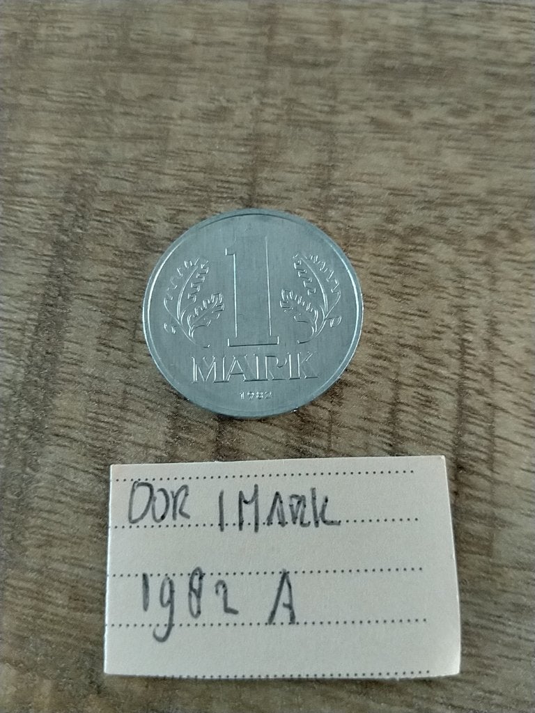 DDR 1Mark 1982  A, Verzenden, Overige landen, Losse munt