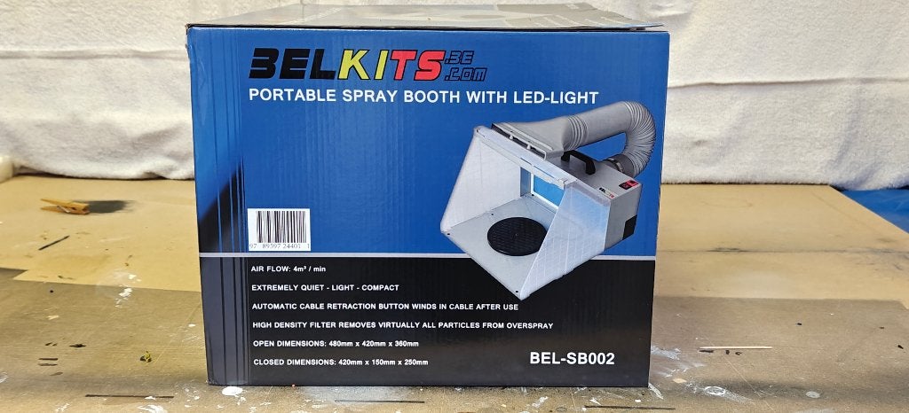 Uitgebreide airbrush set  gebruikt, Ophalen, Gebruikt, Groter dan 1:32