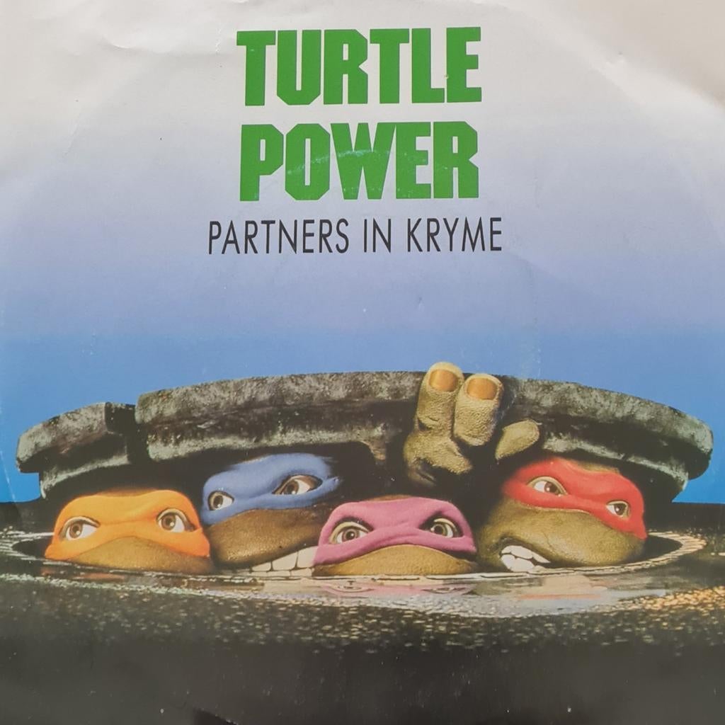 TURTLE POWER  - PARTNERS IN KRYME, Ophalen of Verzenden, Gebruikt