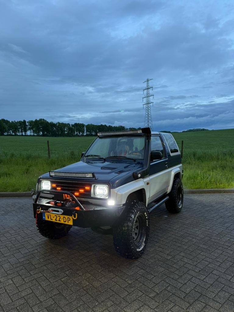 Daihatsu Feroza 1.6 Resintop EL II INJ 4WD 1991, Auto's, Daihatsu, Origineel Nederlands, Handgeschakeld, Vierwielaandrijving