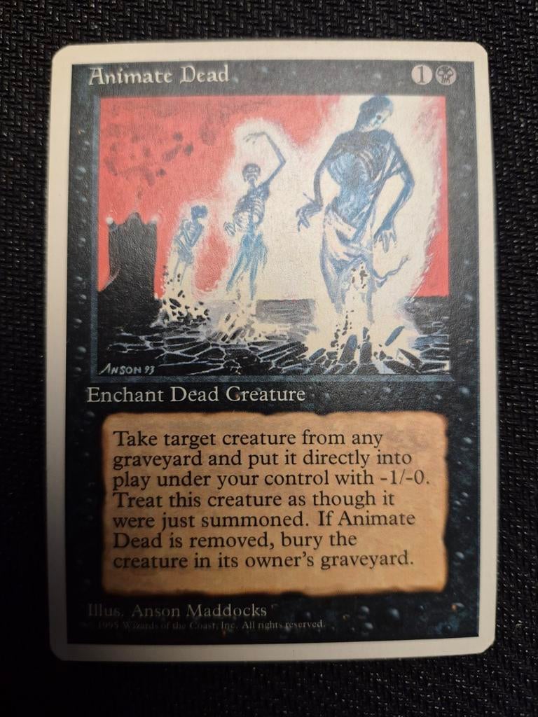 Animate dead, Ophalen