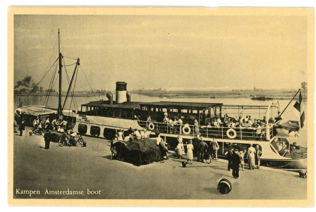 Kampen, Verzenden, 1940 tot 1960, Ongelopen, Overijssel