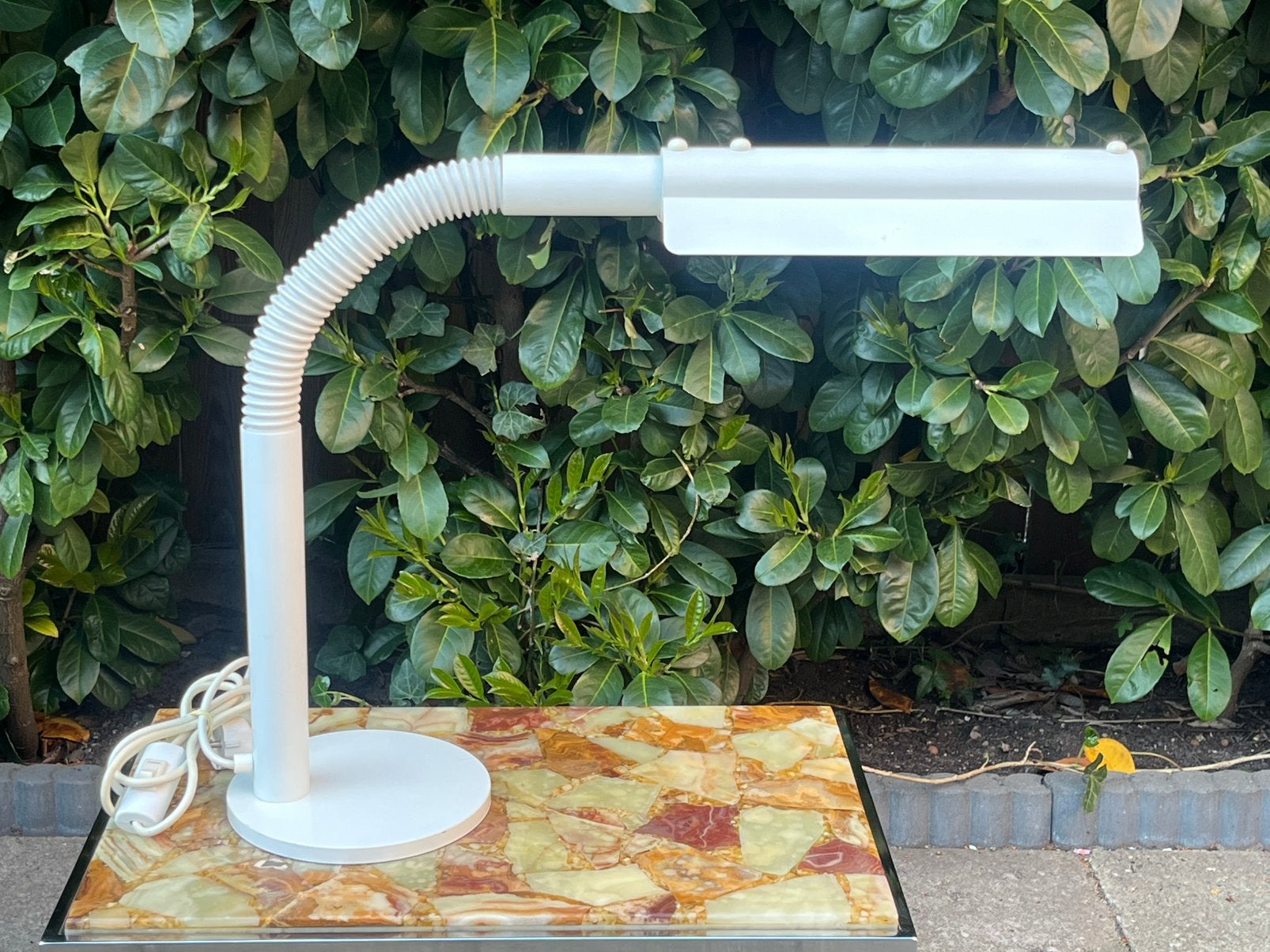 Hala Bureaulamp 1975 Dutch Designg, Wit, Ophalen of Verzenden, Zo goed als nieuw, Design