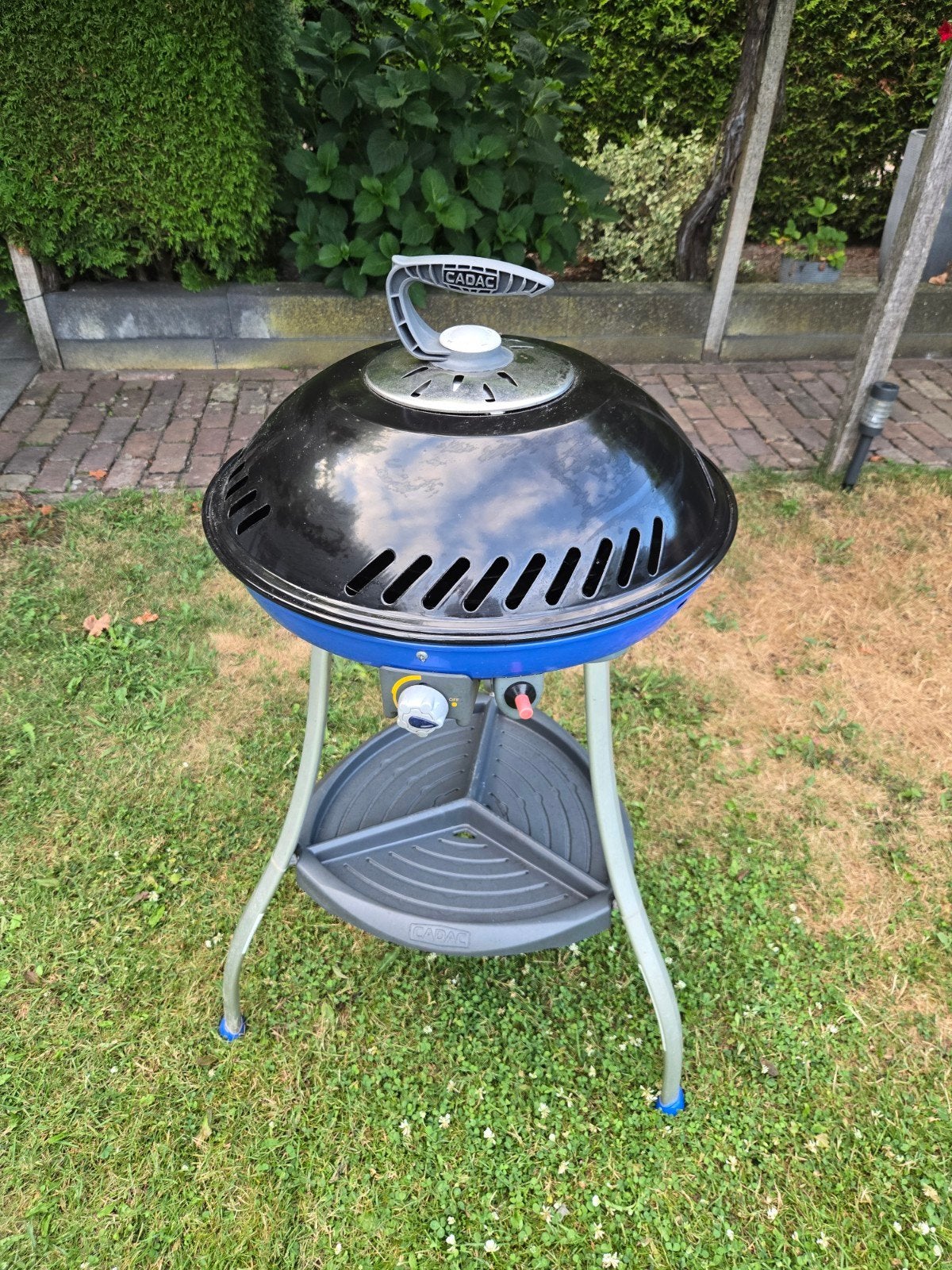 Cadac Carri Chef skottelbraai gasbbq met diverse accessoires, Ophalen of Verzenden, Gebruikt, Cadac