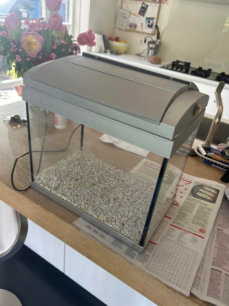 Aquarium, Ophalen, Leeg aquarium