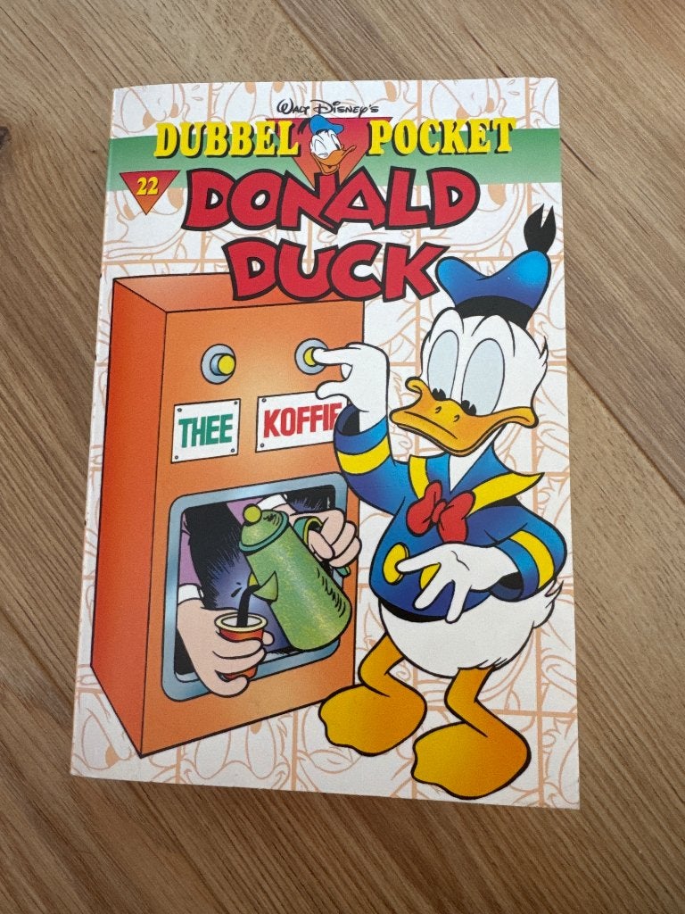 Donald Duck dubbel pocket nr 22, Boeken, Stripboeken, Ophalen of Verzenden, Zo goed als nieuw, Walt Disney, Eén stripboek