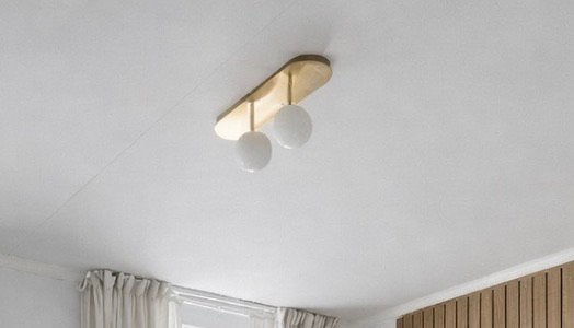 Plafondlamp, Ophalen, Zo goed als nieuw
