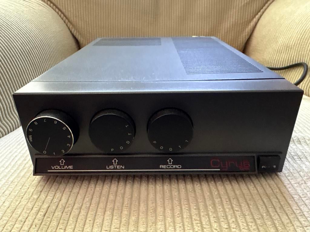 Cyrus One Stereo Versterker - Vintage Hifi, Overige merken, Gebruikt, Ophalen of Verzenden, Minder dan 60 watt