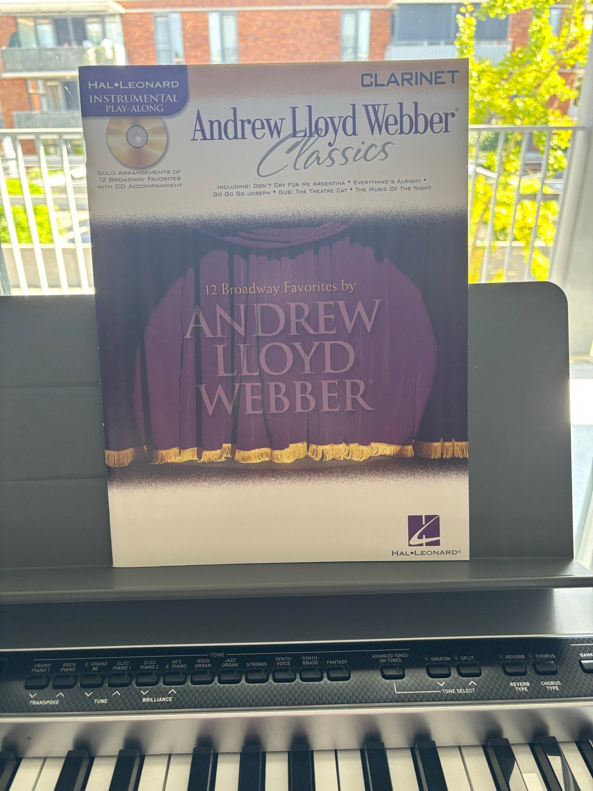 Andrew Lloyd Webber Classics - Klarinet Bladmuziek met CD, Gebruikt, Filmmuziek en Soundtracks, Ophalen of Verzenden, Klarinet