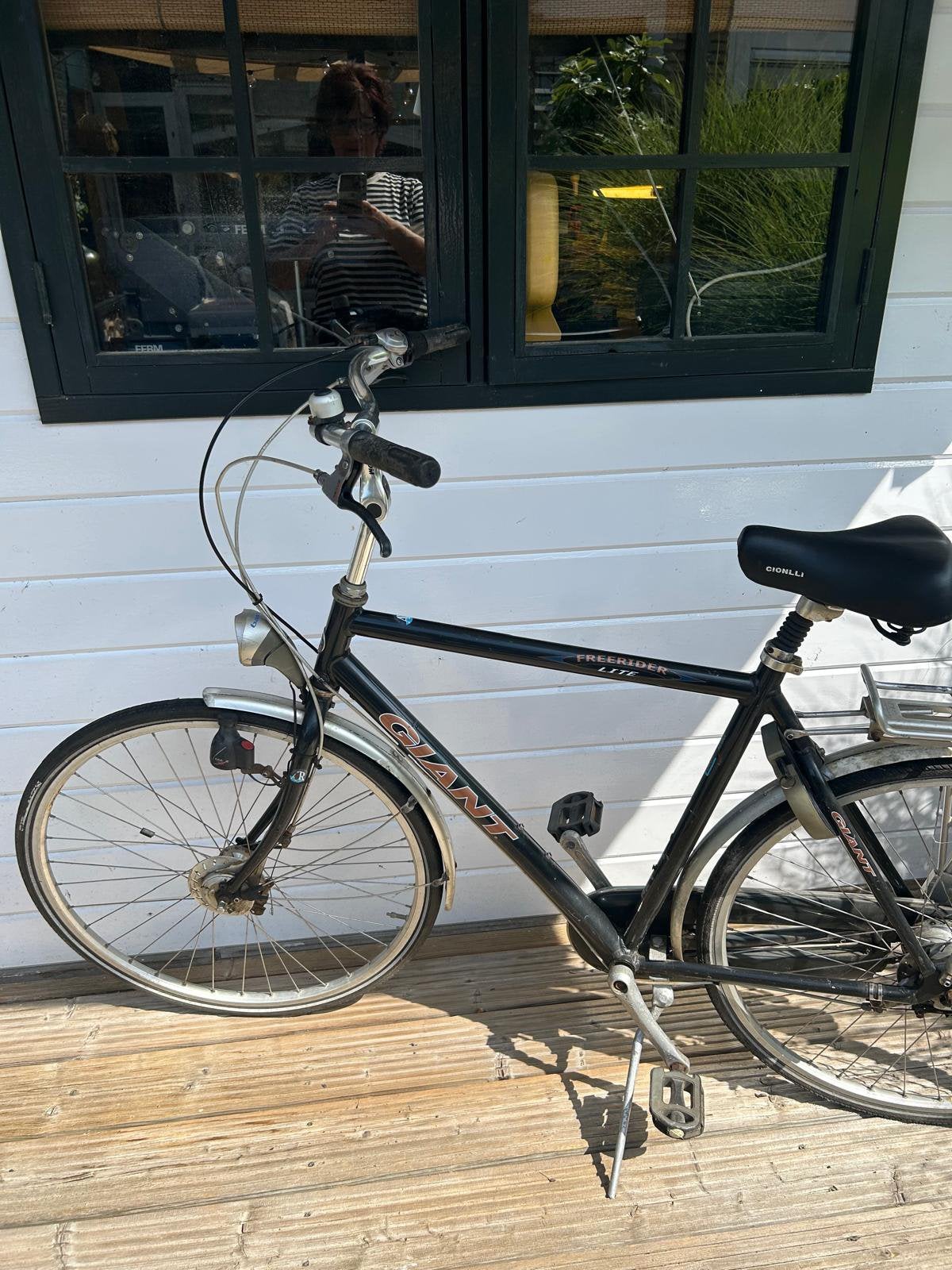 Te koop Giant herenfiets., Ophalen, Gebruikt, Giant, Minder dan 10 versnellingen
