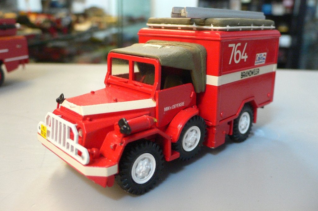 daf ya 126 brandweer - alan smith models  1/48-fabrieks geb., Verzenden, Nieuw, Bus of Vrachtwagen, Overige merken