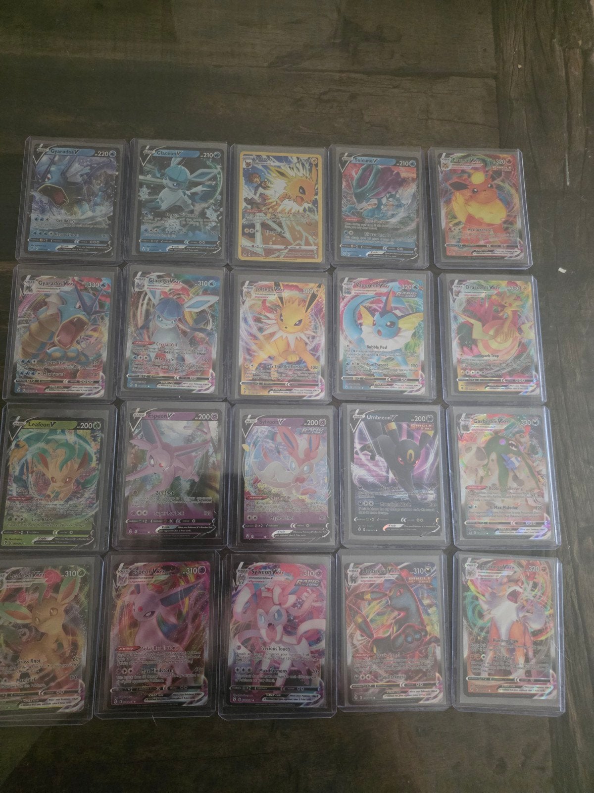 Pokémon Eeveelution V & VMAX Kaarten Collectie, Ophalen, Zo goed als nieuw