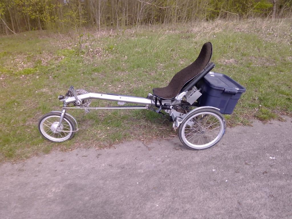 Te koop Usva ligfiets met electrische trapondersteuning., Fietsen en Brommers, Ophalen of Verzenden, Gebruikt, Overige merken