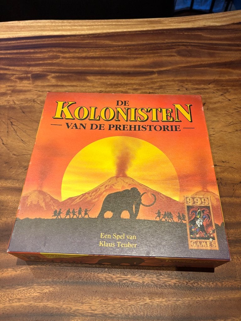 De kolonisten van de prehistorie, Hobby en Vrije tijd, Drie of vier spelers, Ophalen of Verzenden, Zo goed als nieuw