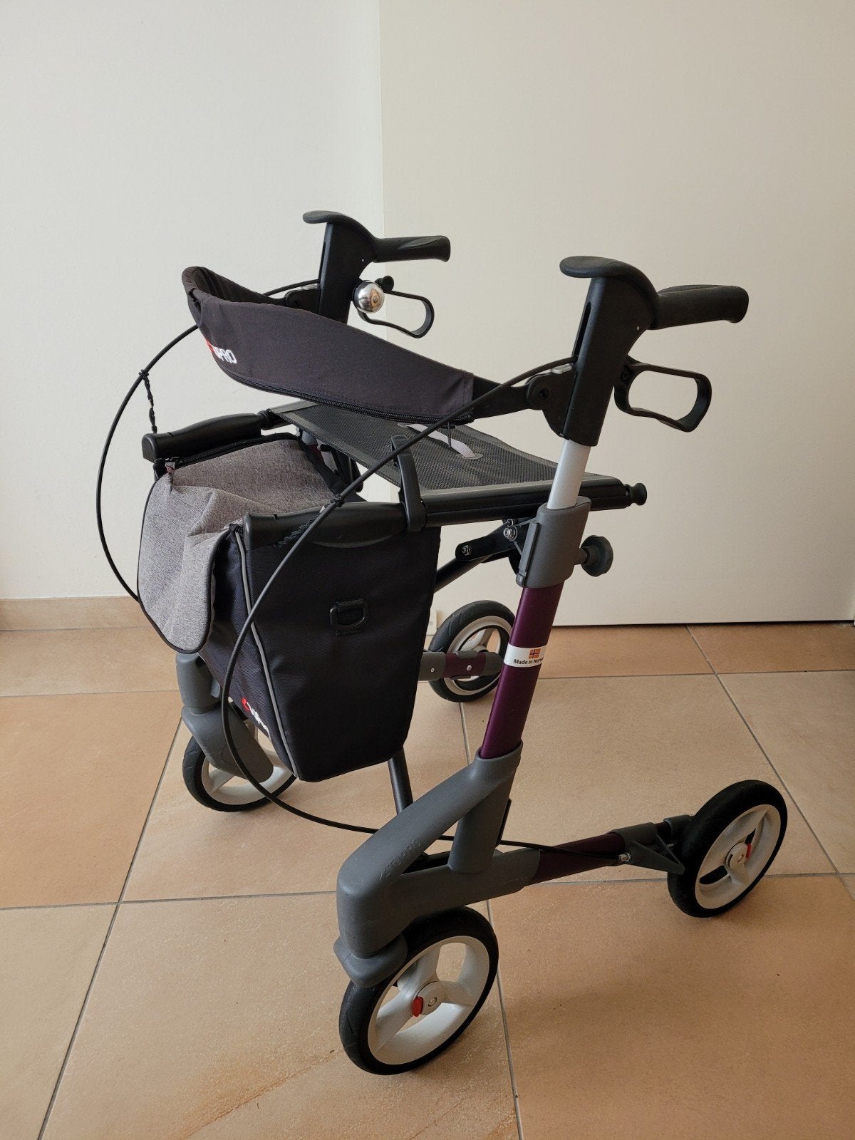 Rollator Topro troja G5 maat M, Ophalen, Lichtgewicht, Zo goed als nieuw