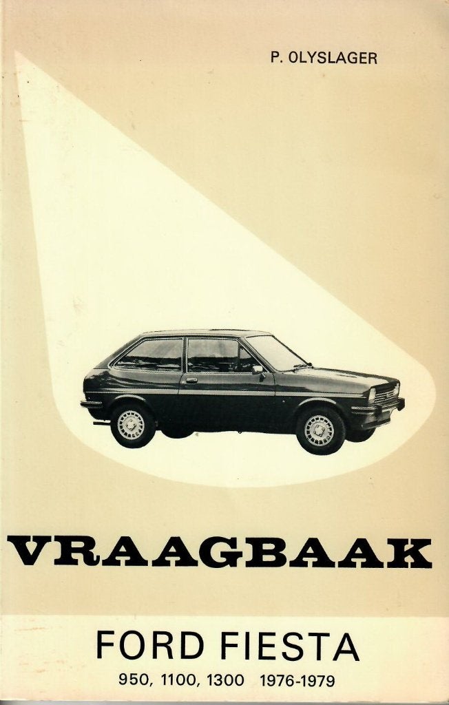 Vraagbaak Ford Taunus 12M en Fiesta Olyslager Korp, Ophalen of Verzenden