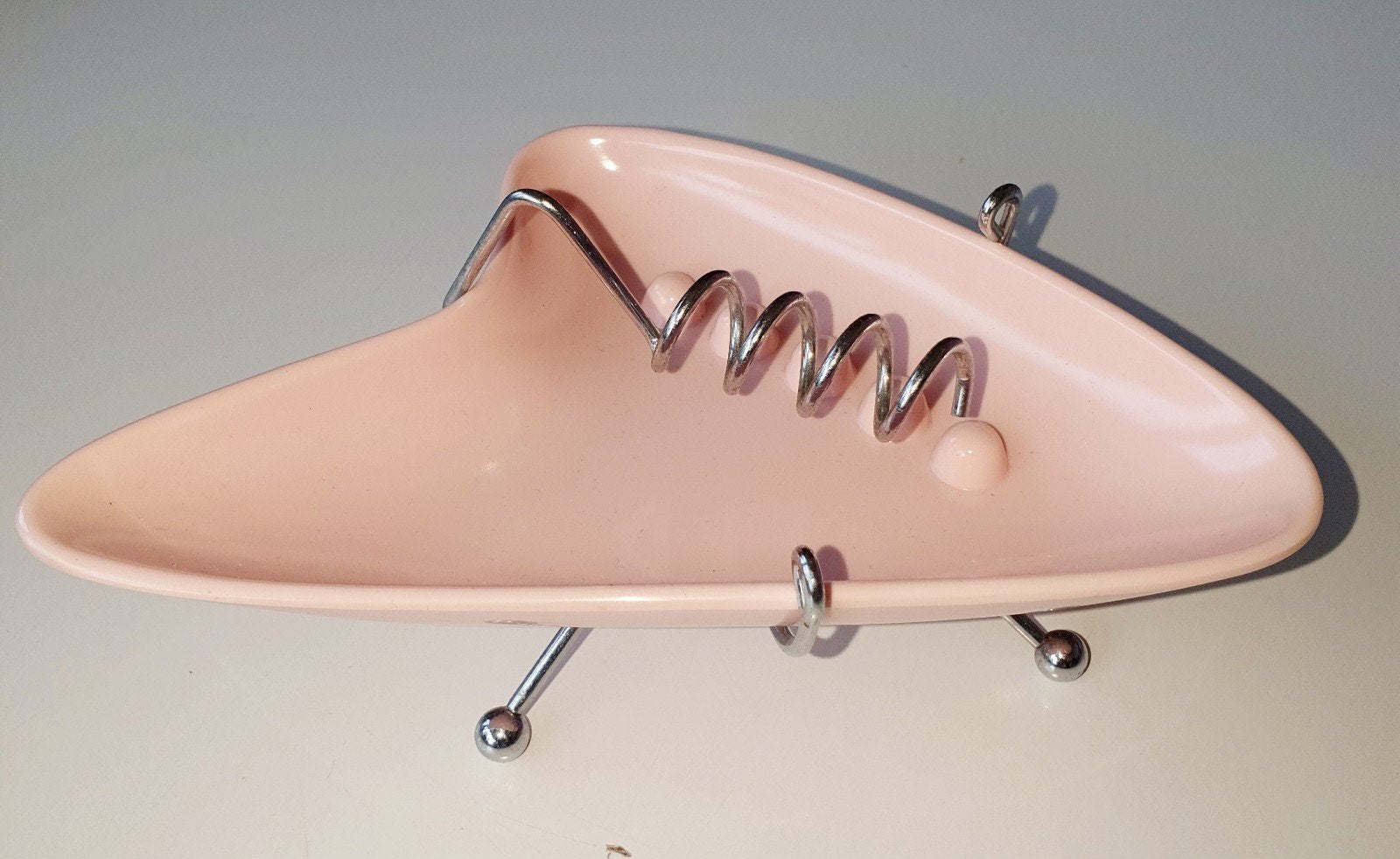 Vintage boemerang asbak jaren 70/80 space age, Verzamelen, Ophalen, Huis en Inrichting