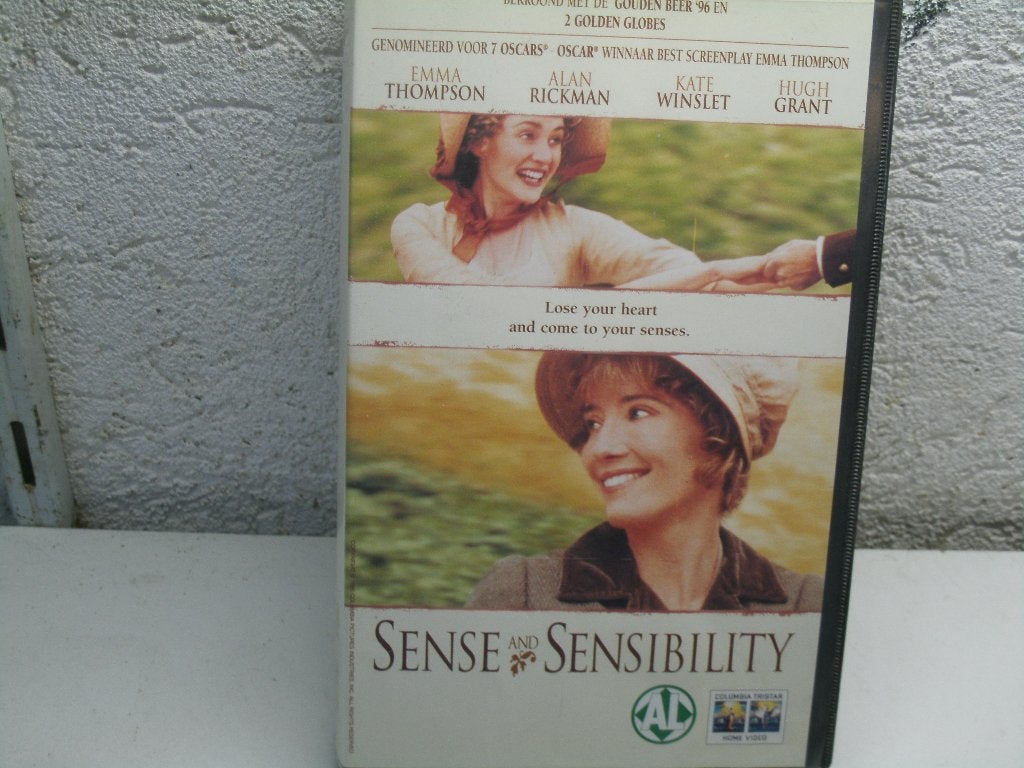vhs 106b sense and sensibility, Alle leeftijden, Ophalen of Verzenden, Zo goed als nieuw, Actie en Avontuur