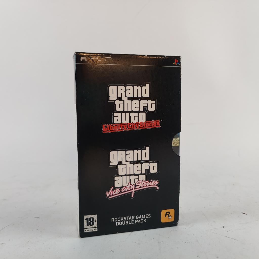 GTA Liberty city stories & vice city stories PSP double pack, Spelcomputers en Games, Avontuur en Actie, Vanaf 18 jaar, 1 speler