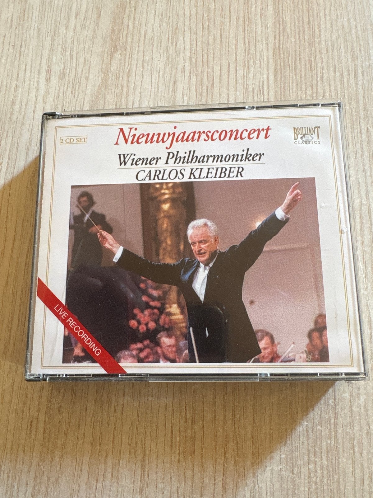 Nieuwjaarsconcert Wiener Philharmoniker Carlos Kleiber CD, Gebruikt, Overige componisten, Ophalen of Verzenden, Romantiek