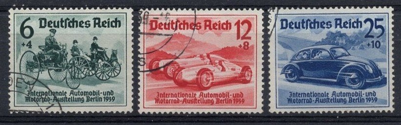 Duitse Rijk (105) - int. automobil ausstellung Berlin 1939, Verzenden, Duitse Keizerrijk, Gestempeld
