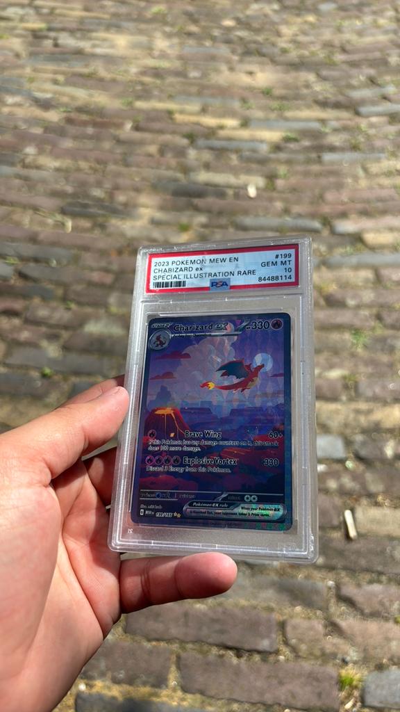 Charizard PSA 10 Proxy, Ophalen of Verzenden, Nieuw, Losse kaart
