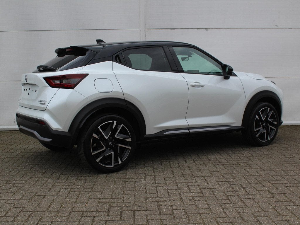 Nissan Juke 1.6 Hybrid N-Design / Cold Pack Light (Stoel- en, Auto's, Nissan, Stof, Wit, Origineel Nederlands, Bedrijf
