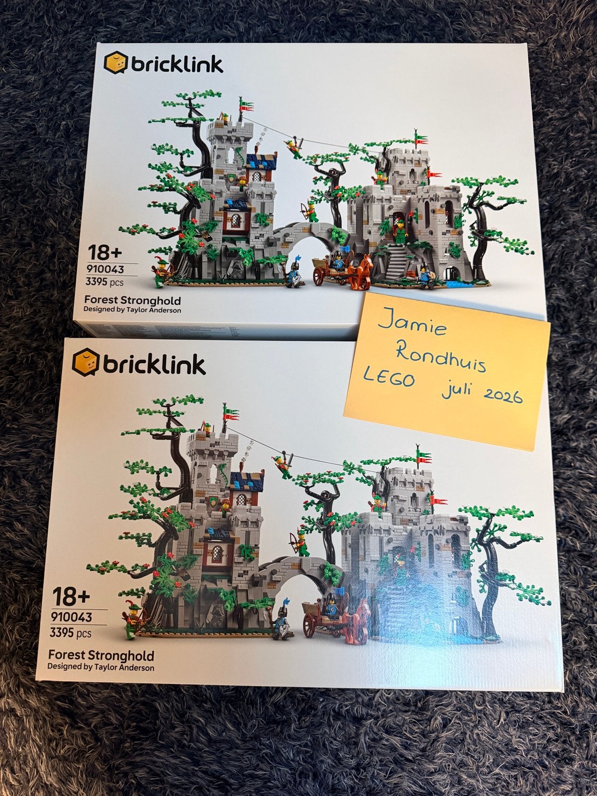 Lego Bricklink 910043 Forest Stronghold Serie 3 (2 sets), Kinderen en Baby's, Speelgoed | Duplo en Lego, Overige thema's, Lego