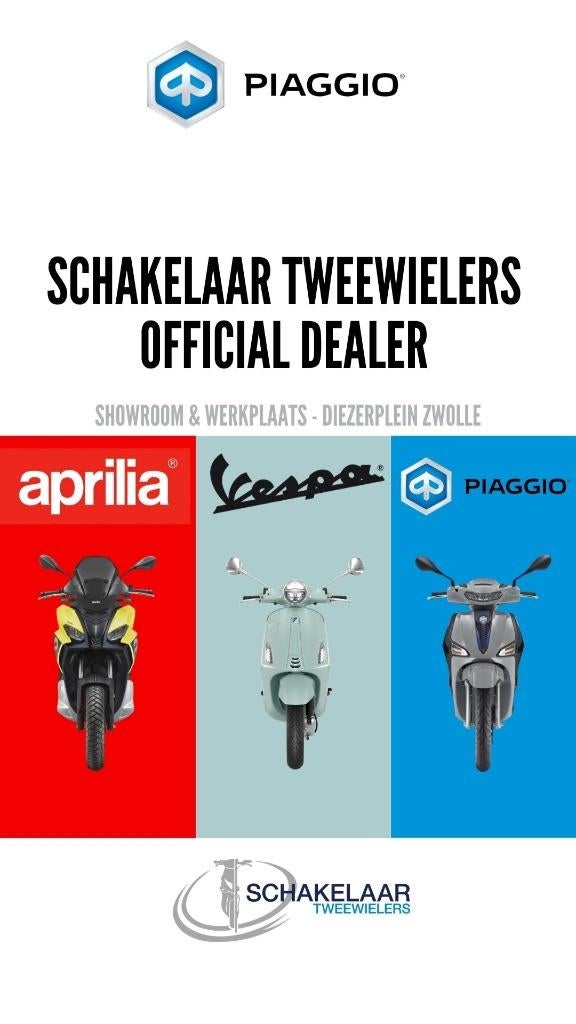 Piaggio MP3 Sport 310 02-2025 Occasion Topkoffer Quadlock, Occasion, Bedrijf, 310 cc, Piaggio Dealer | Schakelaar Tweewielers