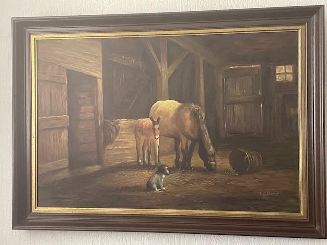 Schilderij op Linnen A.Williams, Ophalen