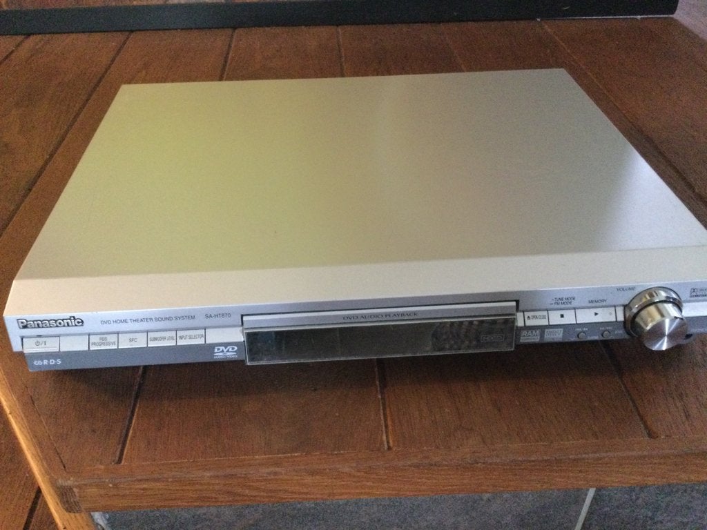 Panasonic CD + DVD speler SA-HT870 met surround system, Ophalen, Gebruikt, Dvd-speler, Panasonic