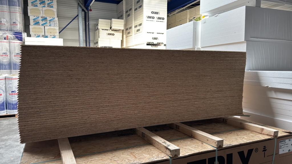Osb 3 tand groef 60x244 12mm laatste 28 stuks, Ophalen of Verzenden, Zo goed als nieuw