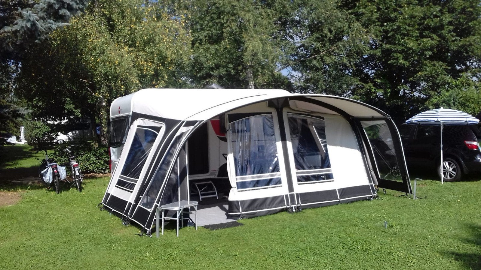 Unico Bologna voortent 9.1 met petluifel, Ophalen, Zo goed als nieuw, Polyester, Unico Ventura