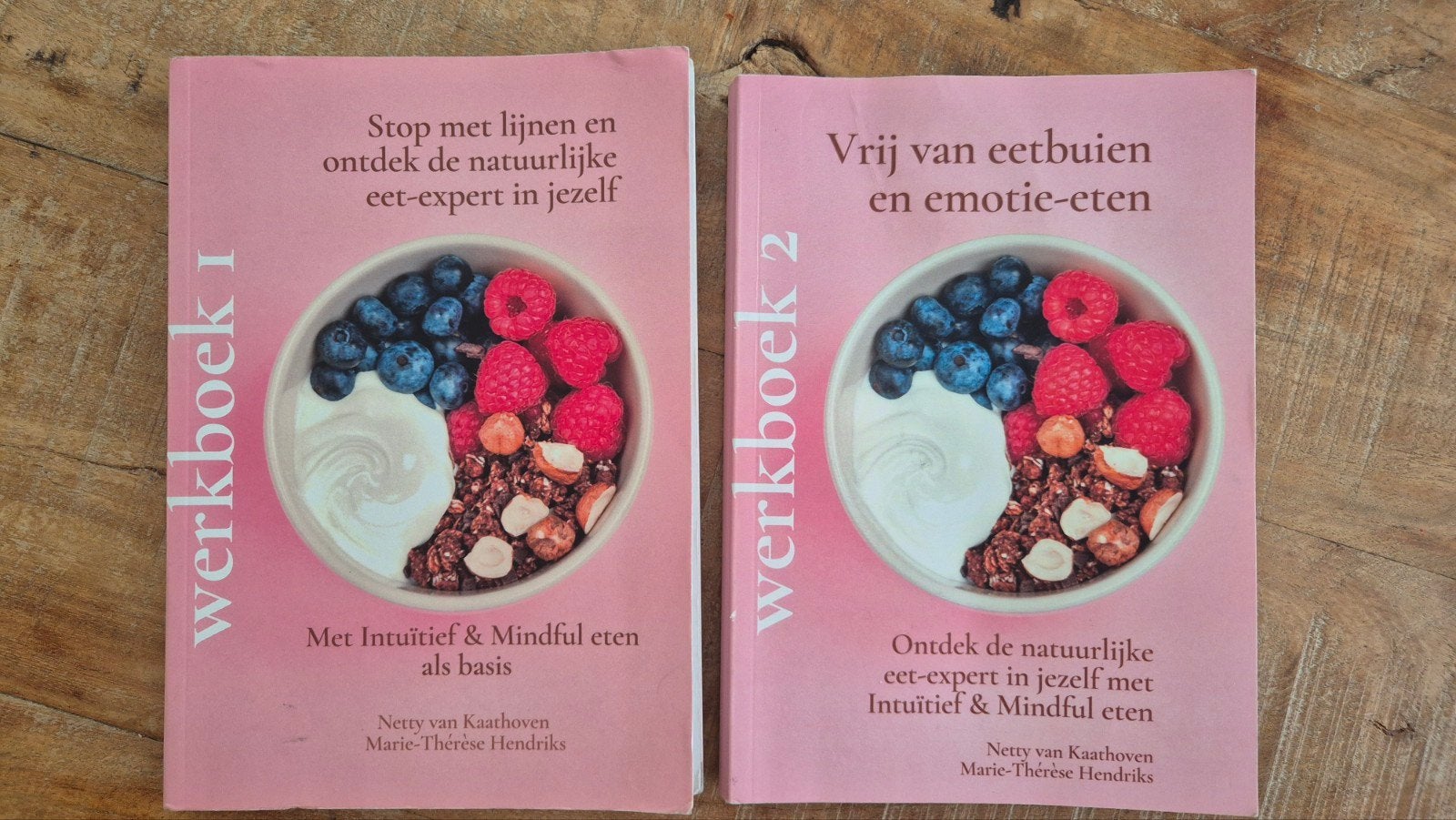 2 werkboeken over Intuïtief & Mindful eten, Boeken, Verzenden