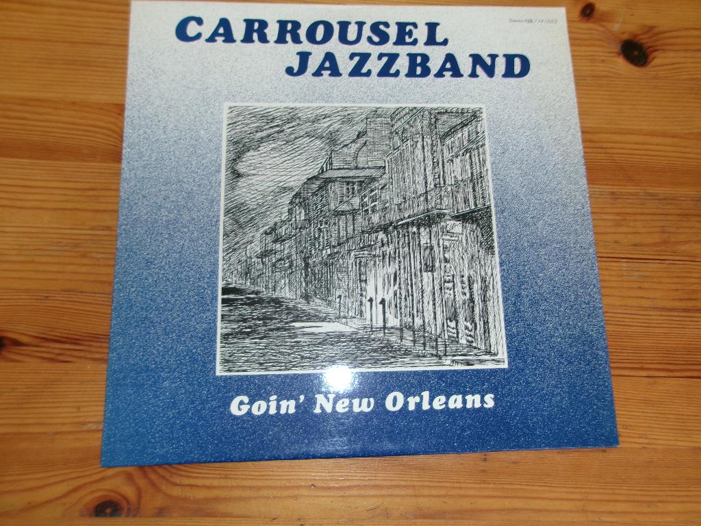 Carrousel Jazzband - Goin' New Orleans, Cd's en Dvd's, Vinyl | Jazz en Blues, Ophalen of Verzenden, Gebruikt, 12 inch, Jazz