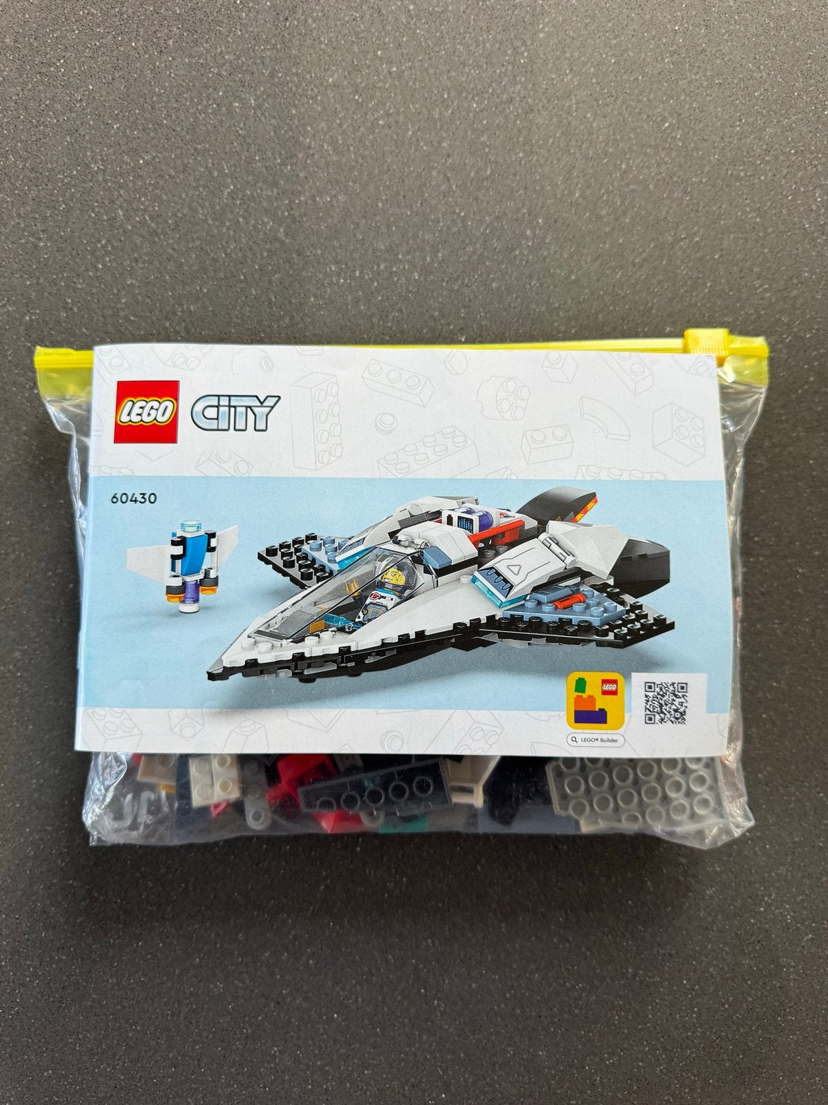 Lego City 60430 Interstellair ruimteschip, Kinderen en Baby's, City, Lego, Inclusief instructies, Ophalen of Verzenden