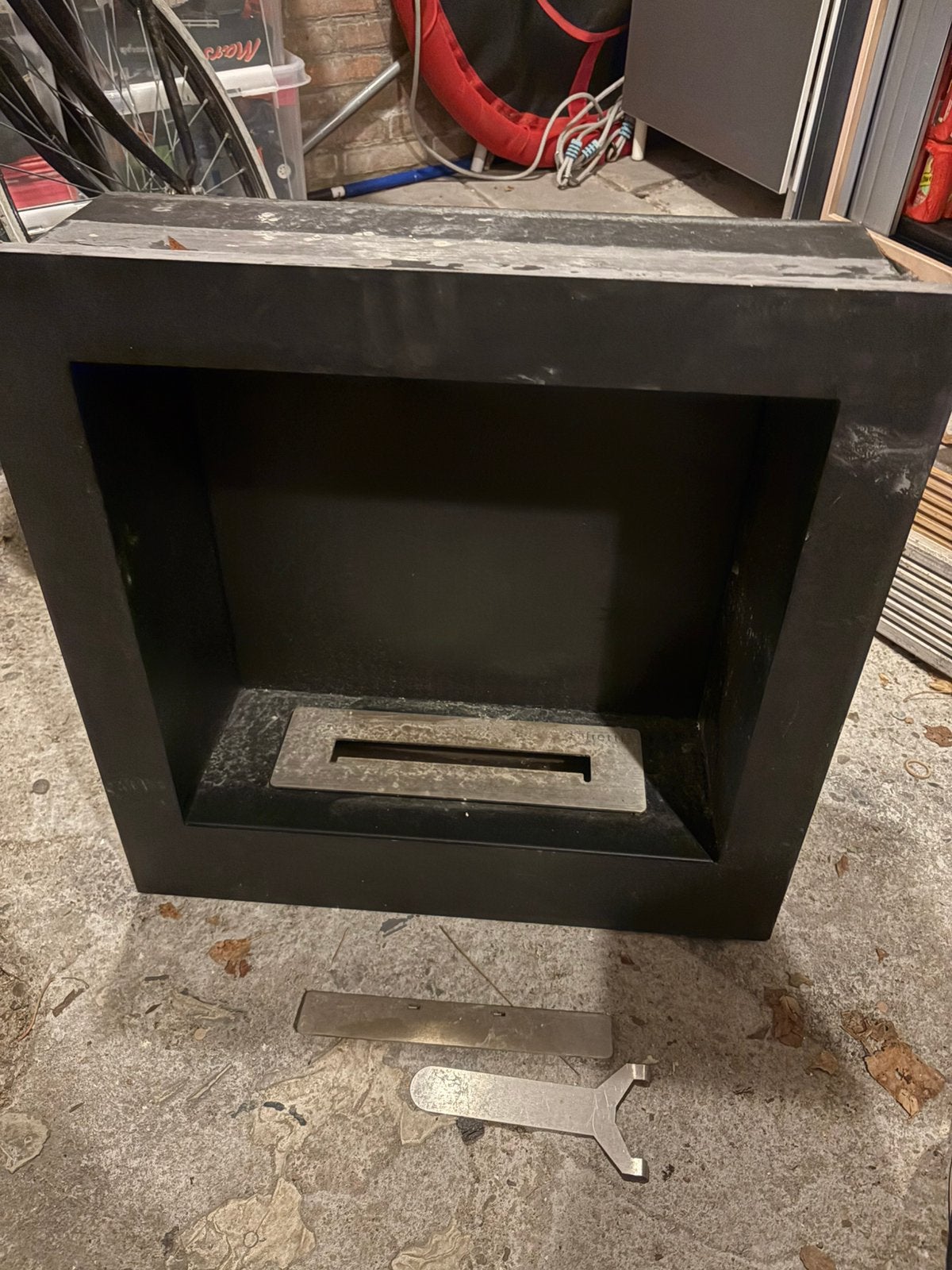 Safretti bio-ethanol haard, Huis en Inrichting, Ophalen, Zo goed als nieuw, Overige soorten