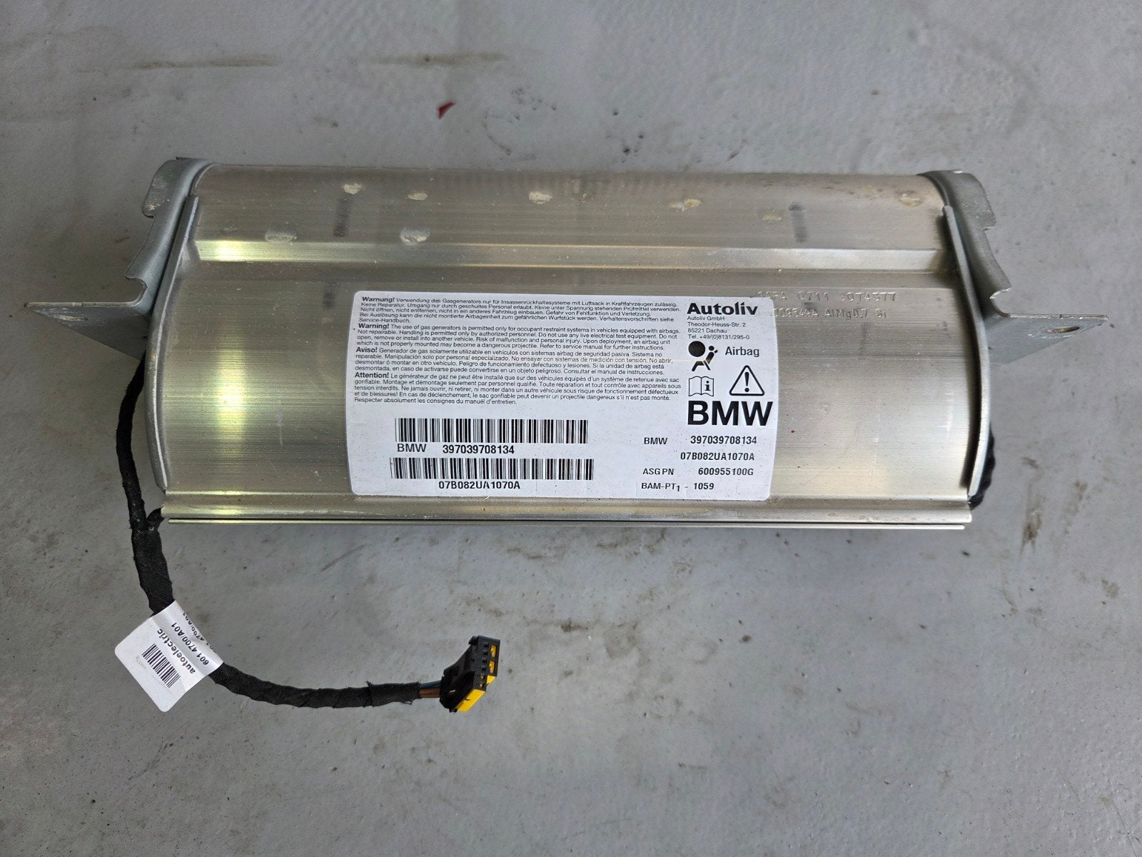 BMW 525i E60 airbag voorkant dashboard passagier autoliv, Auto-onderdelen, Ophalen, Gebruikt, BMW